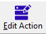 Edit Action toolbar button